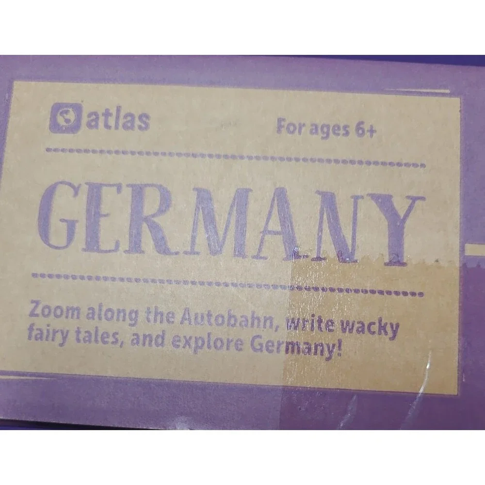 Kiwi Co Atlas Crate Germany 6+ Brand New Sealed Stem Kids Learning Toy Ages 6